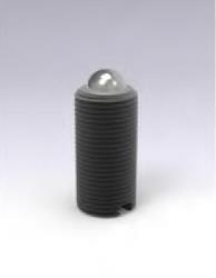 SPRING PLUNGER WITH BALL AND SLOT Ø M20 MM 30 MM Ø 12 MM 166 N  REF. FIBRO 2471.02.020